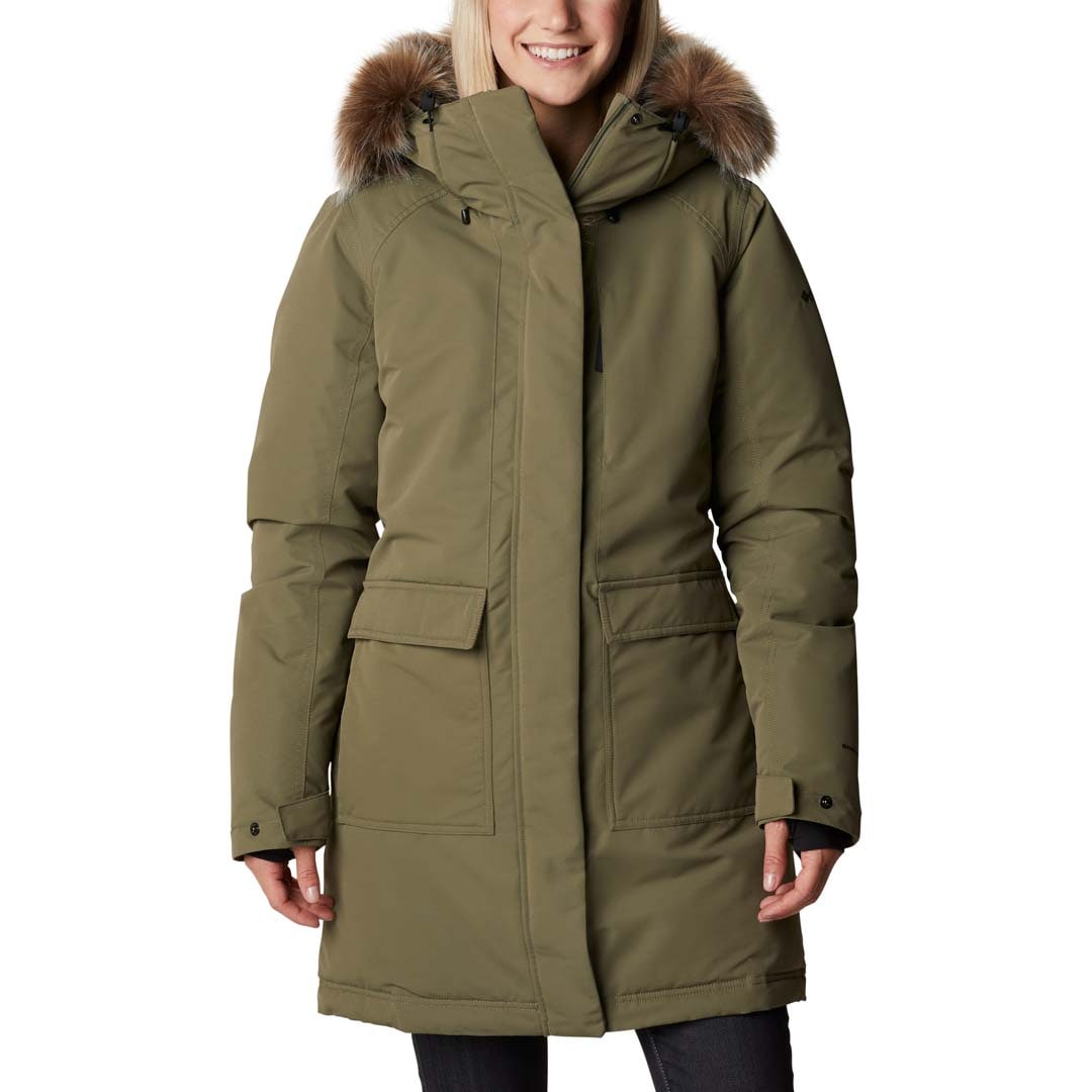 Women's insulated parka top coats